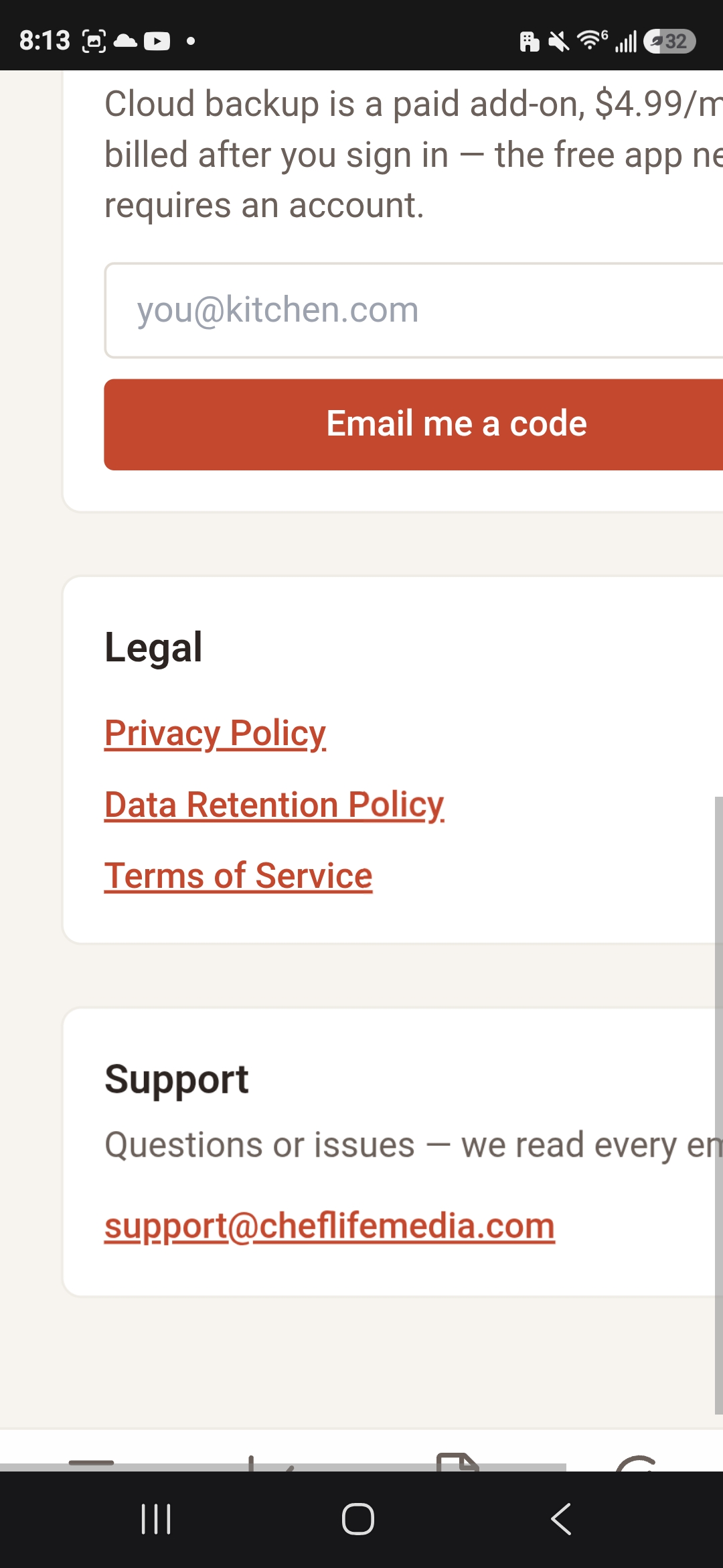 Keep your work in the AlaCarteOS mobile app
