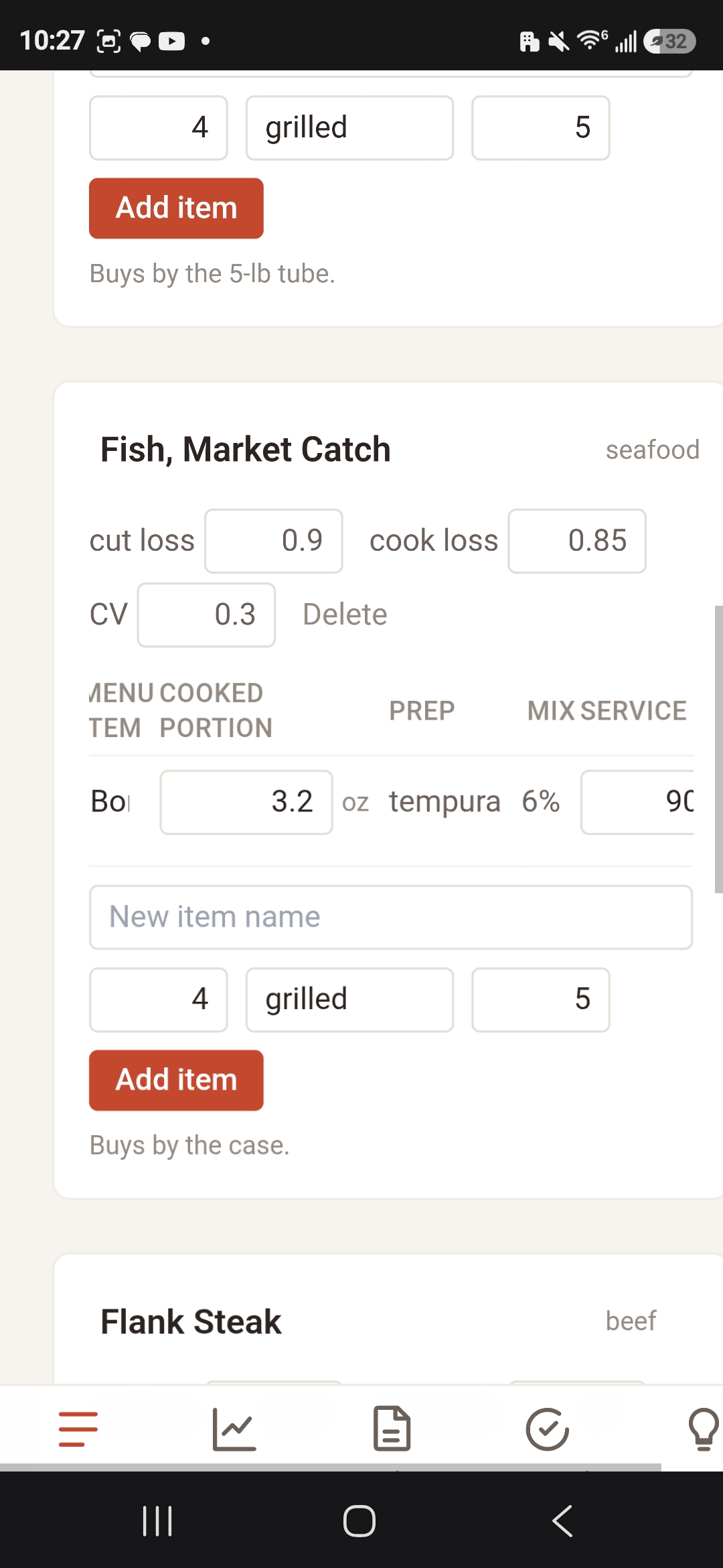 Handle every category in the AlaCarteOS mobile app